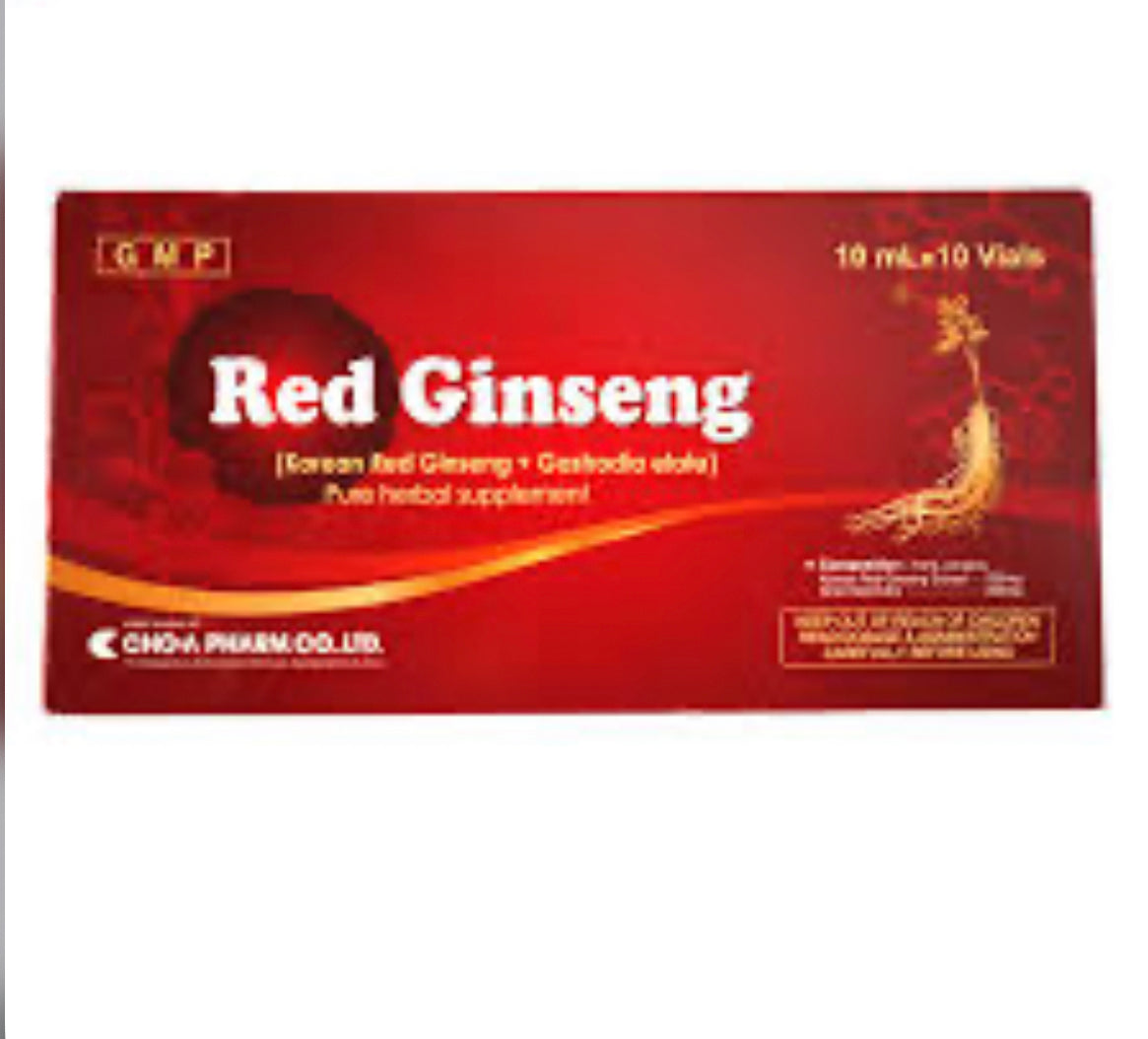 red ginseng آمپول خوراکی جنسینگ قرمز