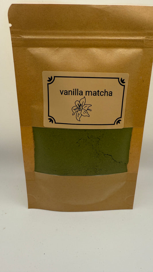 vanilla matcha ماچا وانیلی